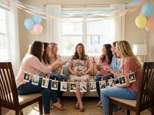 Baby shower avec photos